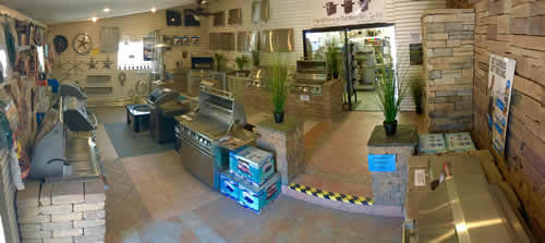 Huge inside Firepits and Fireplaces Showroom
